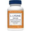 The Vitamin Shoppe L-Lysine 1,000MG, Essential Amino Acid, Lip Care Supplement, Supports Collagen & Elastin Production, Once Daily (100 Tablets)