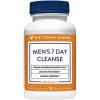 The Vitamin Shoppe Men’s 7-Day Cleanse – Detox Formula | with Probiotics & Electrolytes | 52 Vegetable Capsules | Gentle Wellness