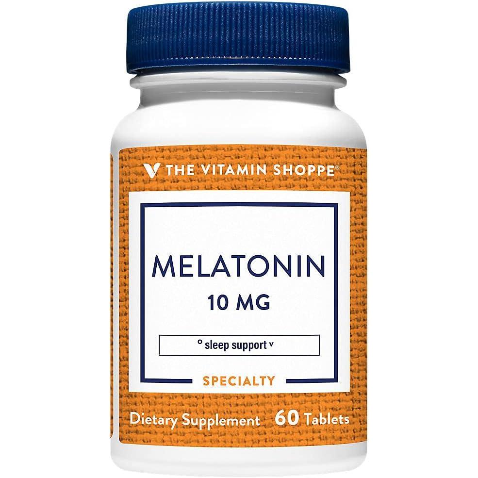imageMelatonin 10MG 60 Tablets by The Vitamin Shoppe
