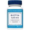 The Vitamin Shoppe Biotin 1,000MCG – Hair Growth, Skin Health & Nail Strength Support, High Potency B Vitamin (120 Capsules)