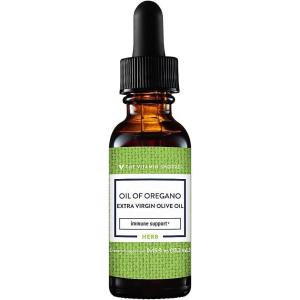 The Vitamin Shoppe Oil of Oregano 50MG, Wild Mediterranean Herbal Supplement That Supports a Healthy Immune System, EVOO, Made with Extra Virgin Olive Oil, Wild Oregano Oil (0.45 Fluid Ounces Liquid)