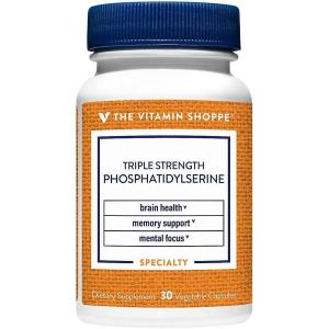 The Vitamin Shoppe Triple Strength Phosphatidylserine for Brain, Memory (30 Vegetable Capsules)