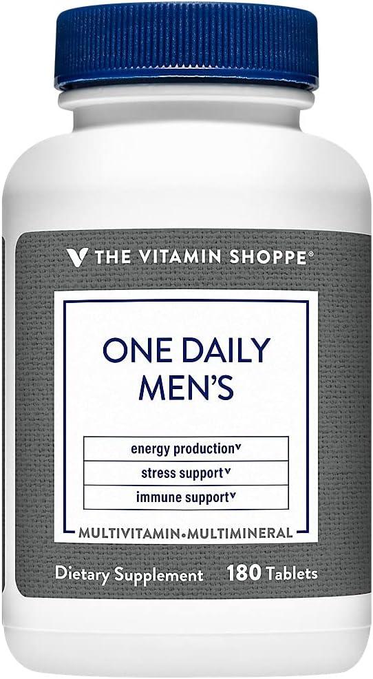 imageThe Vitamin Shoppe One Daily Mens Multivitamin 180 Tablets