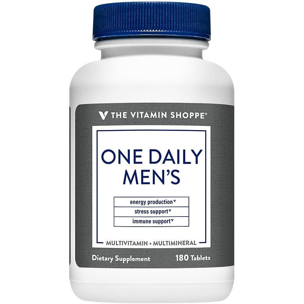 imageThe Vitamin Shoppe One Daily Mens Multivitamin 180 Tablets