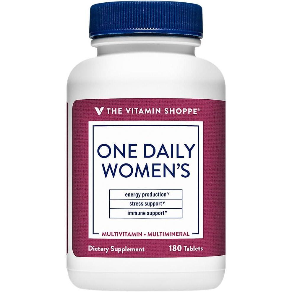 imageThe Vitamin Shoppe One Daily Womens Multivitamin 180 Tablets