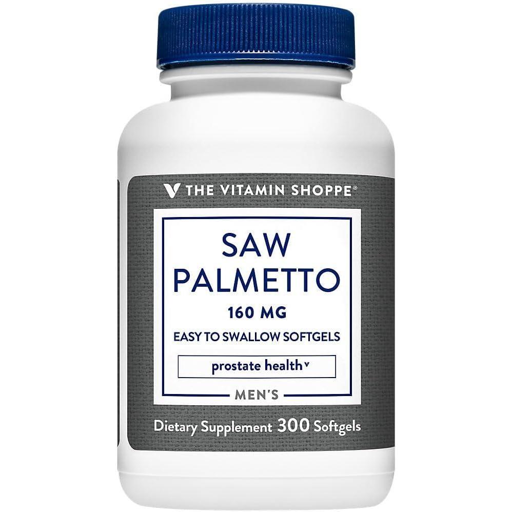 imageThe Vitamin Shoppe Saw Palmetto Extract 160mg Supplement for 300 Softgels