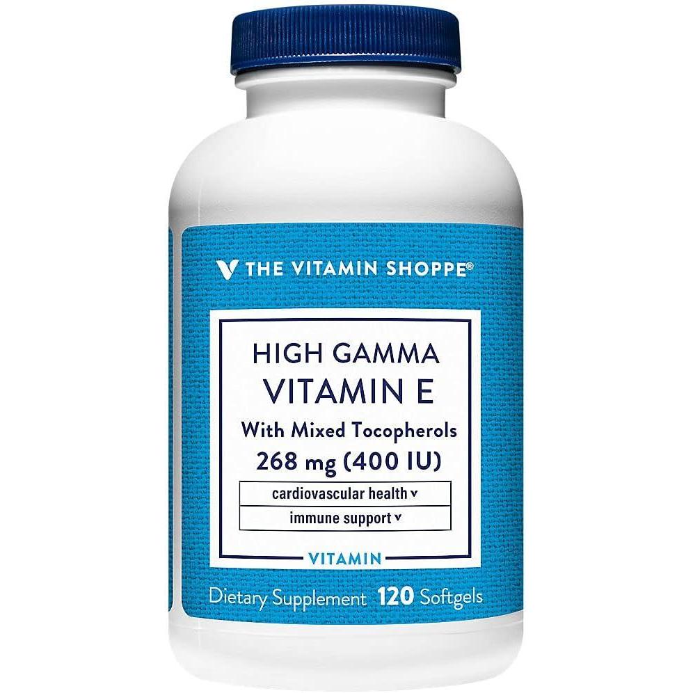 imageThe Vitamin Shoppe Vitamin E 400 IU  Antioxidant Support for Skin Health amp Immune Function Daily Vitamin 120 Softgels