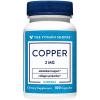 The Vitamin Shoppe Copper 2MG – Iron Metabolism, Antioxidant Support & Immune Function, Essential Trace Mineral (100 Capsules)