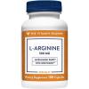 The Vitamin Shoppe L-Arginine 500MG – Nitric Oxide Production, Circulation & Exercise Performance Support (300 Capsules)(100 Count (Pack of 1))