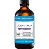 The Vitamin Shoppe Liquid Iron – Easy Absorption BlackBerry Vanilla | Non-Constipating Energy | 16 oz | Gentle Formula
