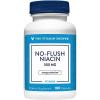 The Vitamin Shoppe No Flush Niacin 500mg – Cholesterol & Cardiovascular Support | Inositol Hexanicotinate | 300 Capsules | Flush-Free(100 Count (Pack of 1))