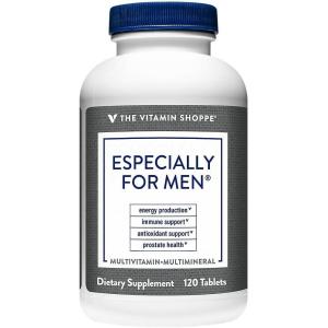 The Vitamin Shoppe Men’s Multivitamin – Complete Daily Multi with Essential Vitamins & Minerals for Men’s Health (120 Tablets)(120 Count (Pack of 1))