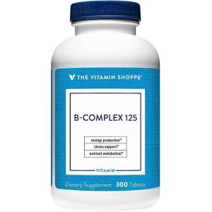The Vitamin Shoppe Vitamin B-Complex – Energy Metabolism & Nervous System Support, Complete B Vitamins (300 Tablets)(300 Count (Pack of 1))