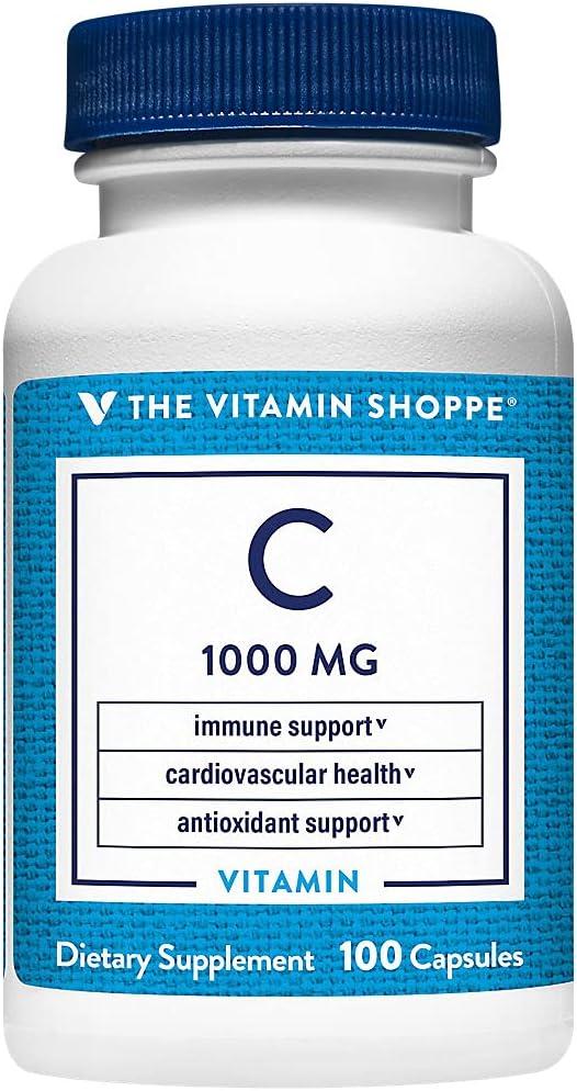 imageThe Vitamin Shoppe C1000 1000MG Antioxidant That Supports Immune 100 Capsules
