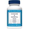 The Vitamin Shoppe Choline Inositol 500MG, Once Daily Supplement (300 Capsules)(100 Count (Pack of 1))