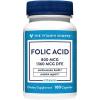 The Vitamin Shoppe Folic Acid 800MCG, Supports Prenatal Fetal (100 Capsules)(100 Count (Pack of 1))
