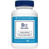 The Vitamin Shoppe Vitamin B12 500MCG – Energy Production, Nervous System & Red Blood Cell Support, Daily B Vitamin (100 Capsules)(100 Count (Pack of 1))