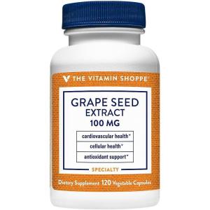The Vitamin Shoppe Grape Seed Extract 100 (120 Capsules) (120 Capsules)