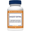 The Vitamin Shoppe Digest Extra Enzymes – Advanced Digestive Support | Gluten Dairy Protein Fat | 30 Vegetable Capsules | Comprehensive(90 Count (Pack of 1))