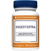 The Vitamin Shoppe Digest Extra Enzymes – Advanced Digestive Support | Gluten Dairy Protein Fat | 30 Vegetable Capsules | Comprehensive(30 Count (Pack of 1))