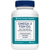 The Vitamin Shoppe Omega 3 Fish Oil 1100mg, EPA 600mg & DHA 240mg, Purity Assured, Molecularly Distilled to Support Cardiovascular, Joint and Brain Health (180 Softgels)(180 count (Pack of 1))