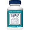 The Vitamin Shoppe Omega 3 Fish Oil 1100mg, EPA 600mg & DHA 240mg, Purity Assured, Molecularly Distilled to Support Cardiovascular, Joint and Brain Health (180 Softgels)(60 Count (Pack of 1))
